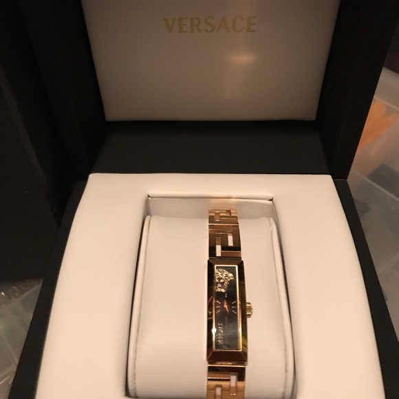 Versace Jewelry Authentic Versace Watch With Authenticity Card